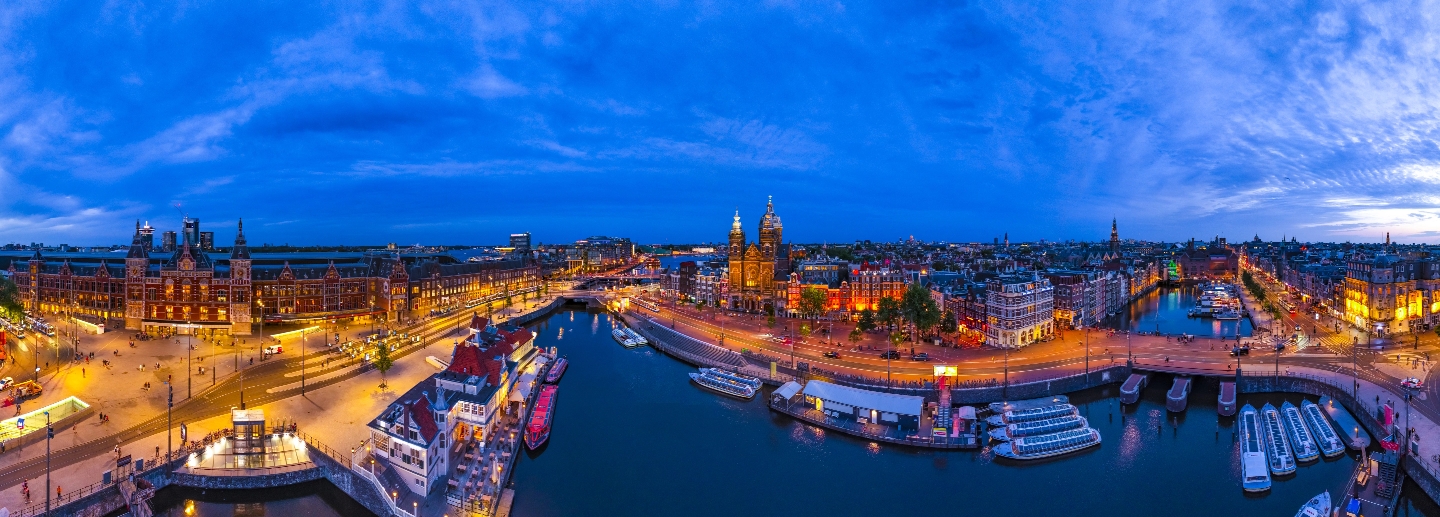 Panoramafotos, Tourismus, Amsterdam